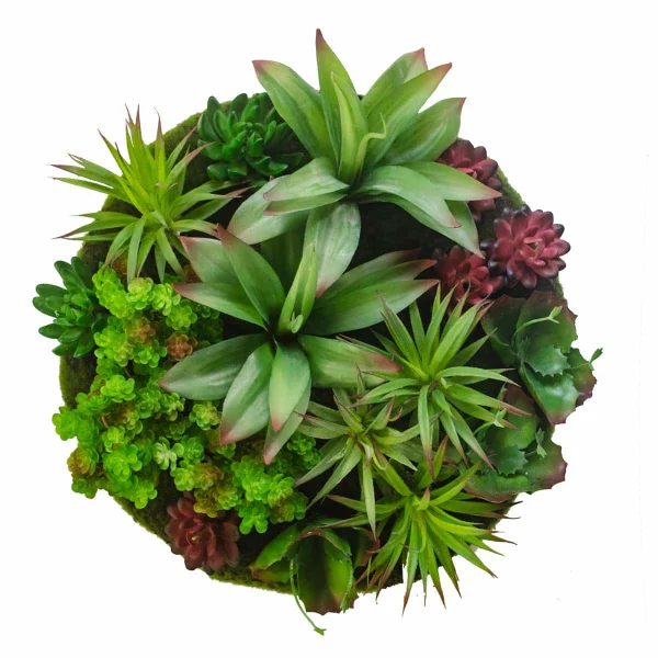 artificial hanging succulent plants