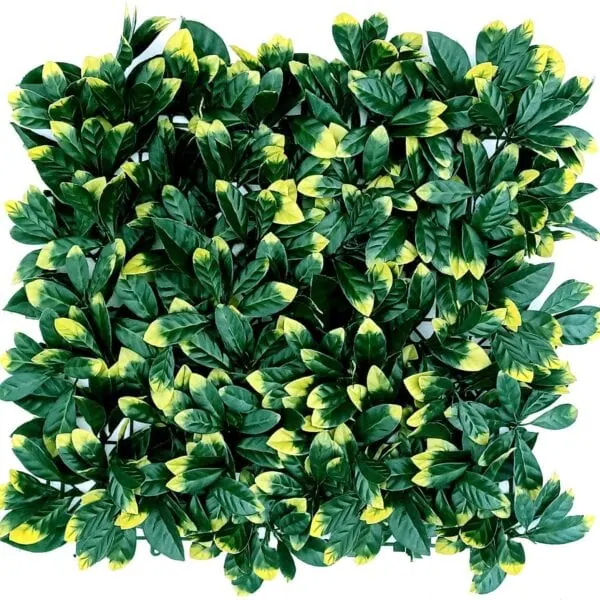 Artificial foliage - green wall tiles
