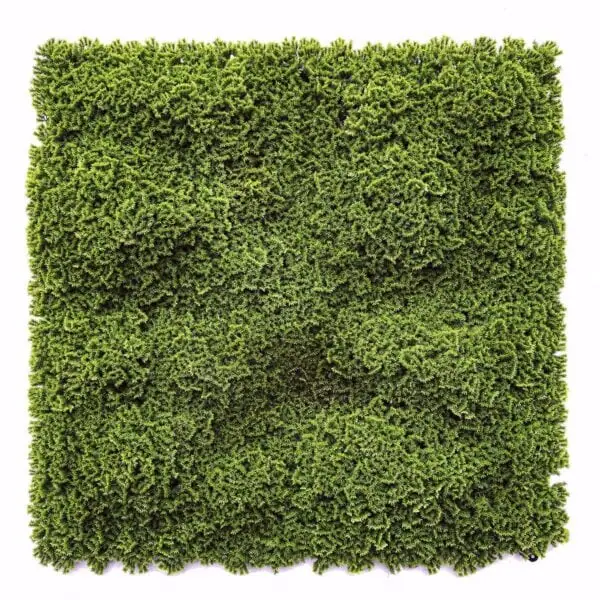 Artificial moss hedge tile